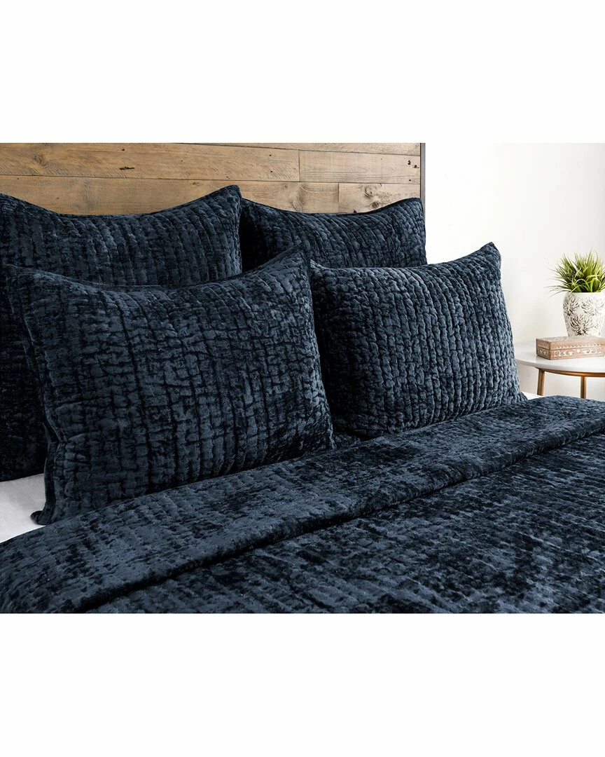 Kosas Home Dimitry Velvet Quilt Comforters & Quilts 4 Kosas Home Dimitry Velvet Quilt Comforters & Quilts - Image 2