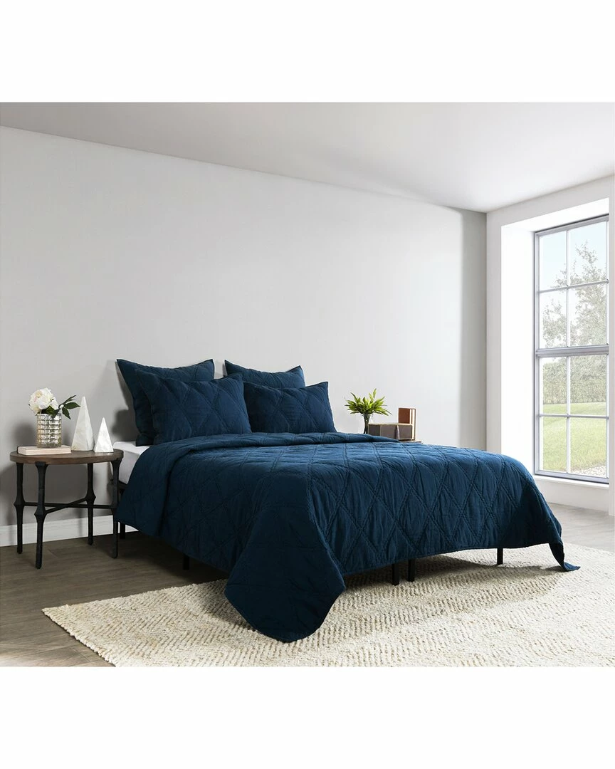 Kosas Home Casi Belgian Flax Linen Quilt Comforters & Quilts 3 Kosas Home Casi Belgian Flax Linen Quilt Comforters & Quilts