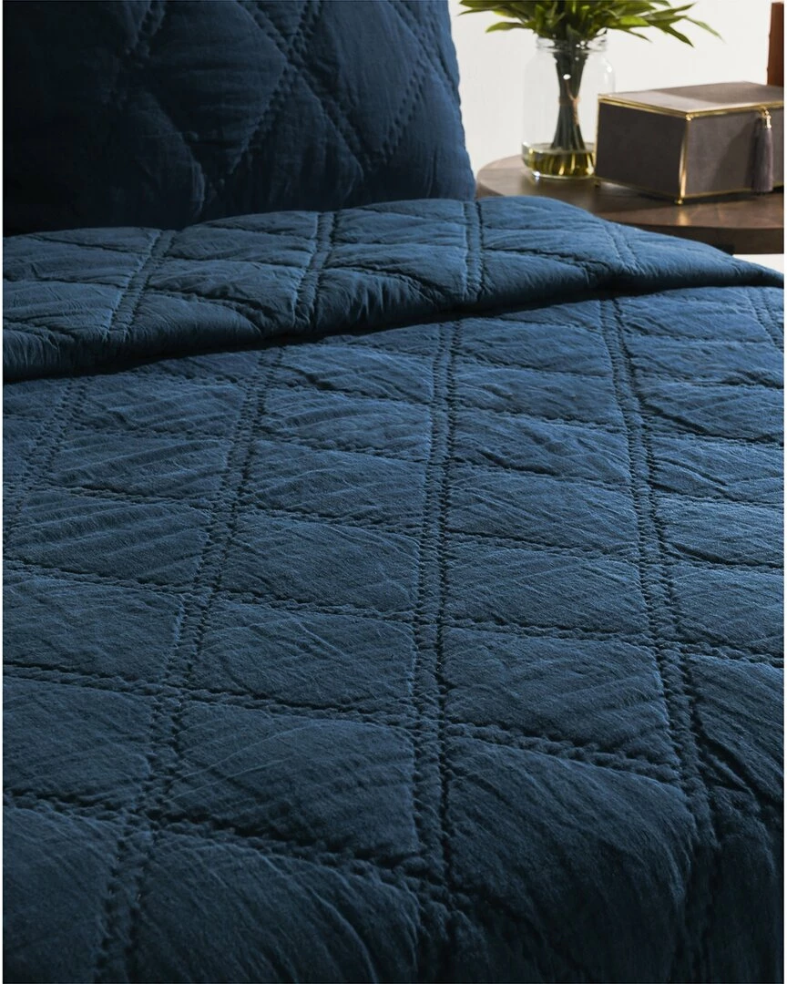 Kosas Home Casi Belgian Flax Linen Quilt Comforters & Quilts 4 Kosas Home Casi Belgian Flax Linen Quilt Comforters & Quilts - Image 2