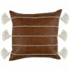 Kosas Home Gretchen Vegan Leather 18In Throw Pillow Decorative Pillows