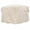 Kosas Home Kosas Home Gobi Hand Woven 100% Cotton 18-Inch Pouf Ottoman Ottomans & Poufs -Kosas Home shop 3050037171 RLLZ 1