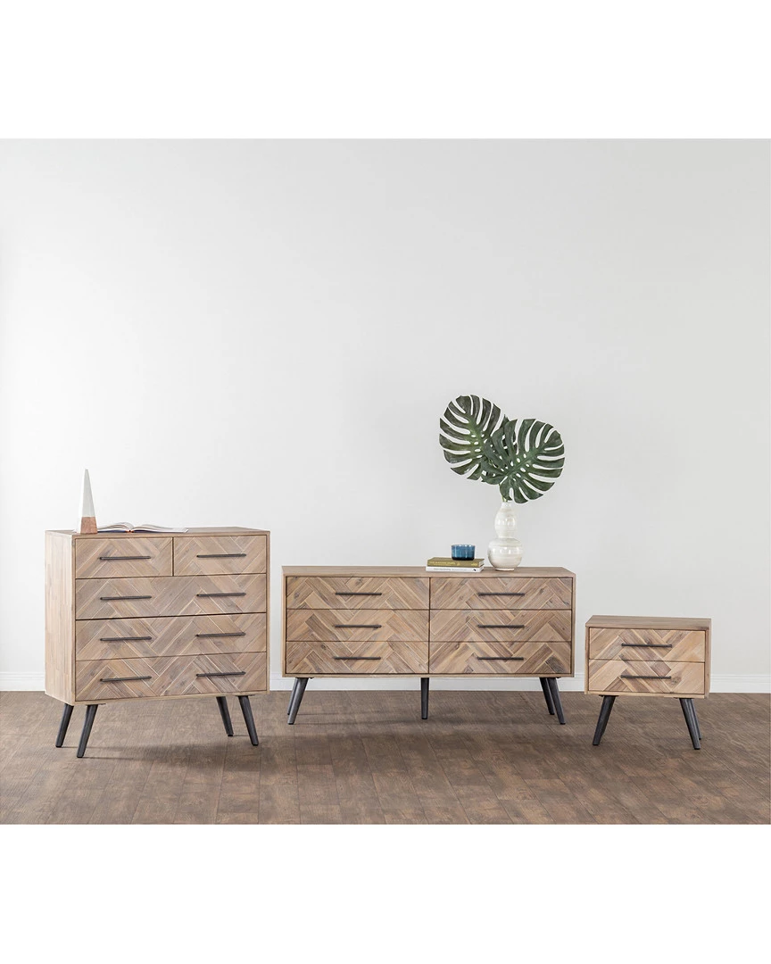 Kosas Home Soren 2 Drawer Nightstand Nightstands 3 Kosas Home Soren 2 Drawer Nightstand Nightstands - Image 3