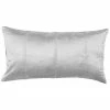 Kosas Home Kosas Home Viva Velvet Lumbar Pillow Silver 14X26 Decorative Pillows