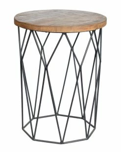 Kosas Home Chester Round End Table End & Side Tables