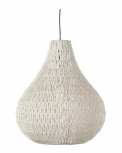 Kosas Home Quaid Woven Rattan Pendant Ceiling Lighting