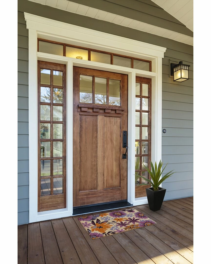 Kosas Home Blossom Coir Doormat Doormats 4 Kosas Home Blossom Coir Doormat Doormats - Image 2