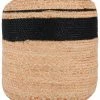 Kosas Home Yves 100% Jute 15In Wide Round Natural Pouf By Kosas Home Ottomans & Poufs 2 Kosas Home Yves 100% Jute 15In Wide Round Natural Pouf By Kosas Home Ottomans & Poufs -Kosas Home shop 3050535949 RLLZ 1