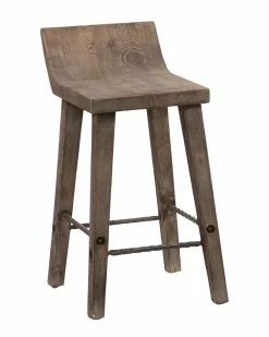 Kosas Home Reagan Low Back Counter Stool Dining Chairs & Stools