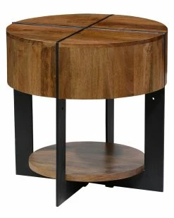 Kosas Home Raymond Round End Table End & Side Tables