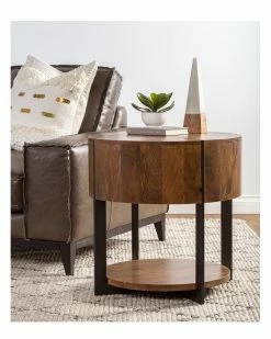 Kosas Home Raymond Round End Table End & Side Tables 7 Kosas Home Raymond Round End Table End & Side Tables -Kosas Home shop 3050663322 RLLZ 3