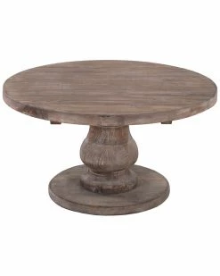 Kosas Home Carolina Reclaimed Pine Round Coffee Table Coffee Tables