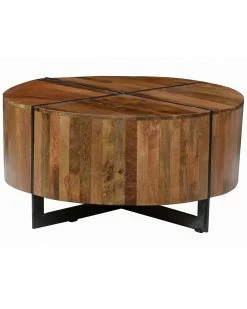 Kosas Home Raymond Round Coffee Table Coffee Tables