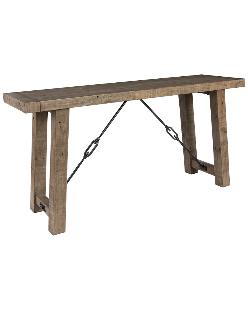 Kosas Home Tuscany Reclaimed Pine Console Table Coffee Tables 4 Kosas Home Tuscany Reclaimed Pine Console Table Coffee Tables - Image 2