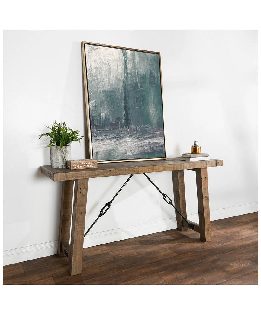 Kosas Home Tuscany Reclaimed Pine Console Table Coffee Tables 5 Kosas Home Tuscany Reclaimed Pine Console Table Coffee Tables - Image 3