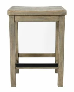 Kosas Home Kelsey Reclaimed Pine Counter-Height Stool Dining Chairs & Stools