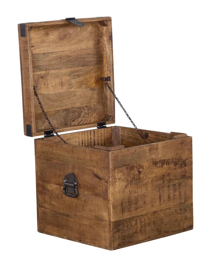 Kosas Home Livingston 18in Square Trunk End & Side Tables 4 Kosas Home Livingston 18in Square Trunk End & Side Tables - Image 2