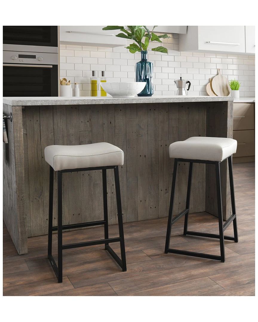 Kosas Home Amber 26in Counter Stool (Set Of 2) Dining Chairs & Stools 5 Kosas Home Amber 26in Counter Stool (Set Of 2) Dining Chairs & Stools - Image 3