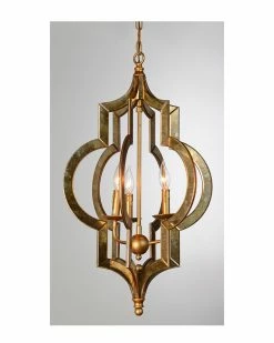 Kosas Home Serena 3-Light Candelabra Chandelier Ceiling Lighting