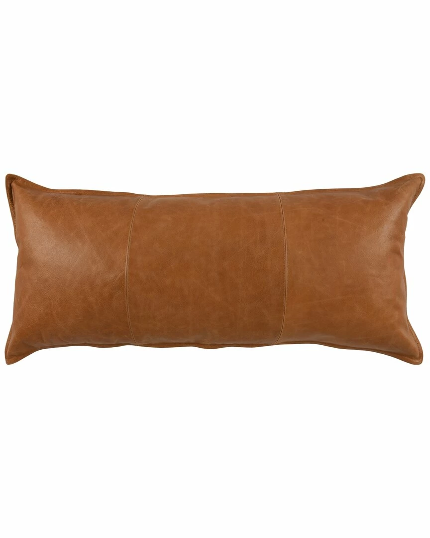 Kosas Home Kosas Home Cheyenne 100% Leather 16X36In Throw Pillow Decorative Pillows 3 Kosas Home Kosas Home Cheyenne 100% Leather 16X36In Throw Pillow Decorative Pillows