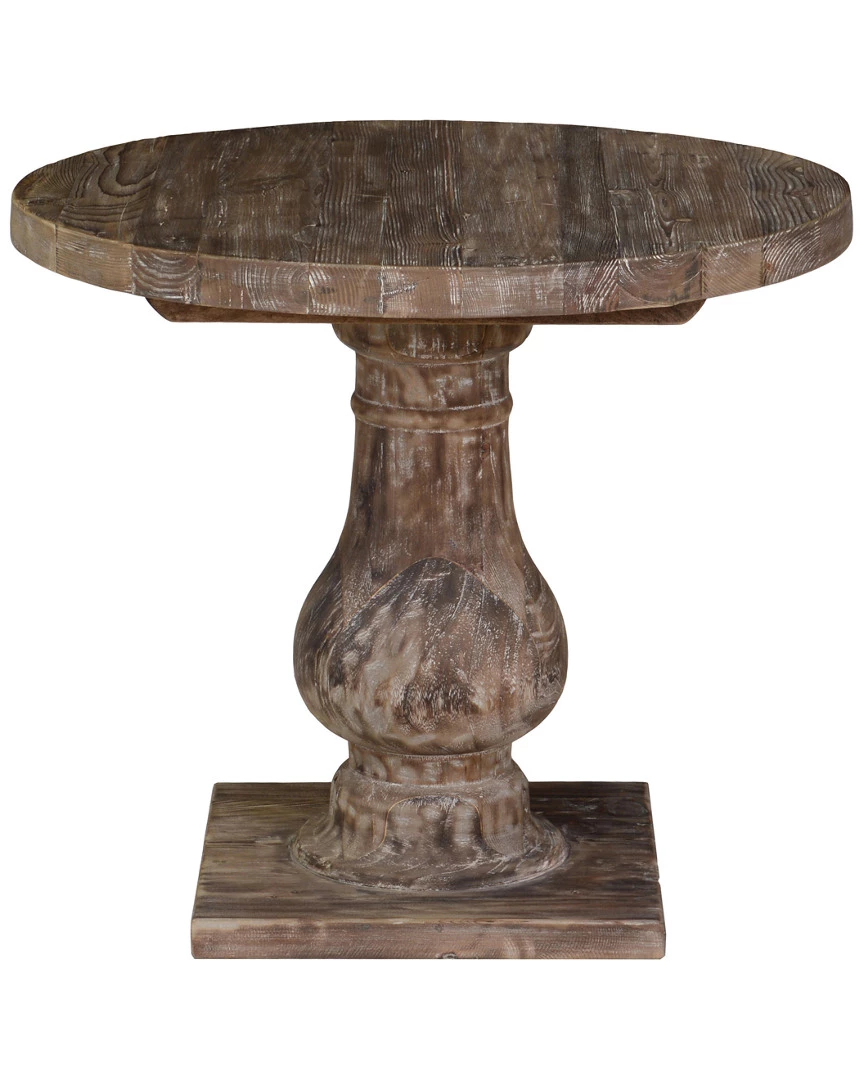 Kosas Home Carolina Reclaimed Pine Round End Table End & Side Tables 3 Kosas Home Carolina Reclaimed Pine Round End Table End & Side Tables