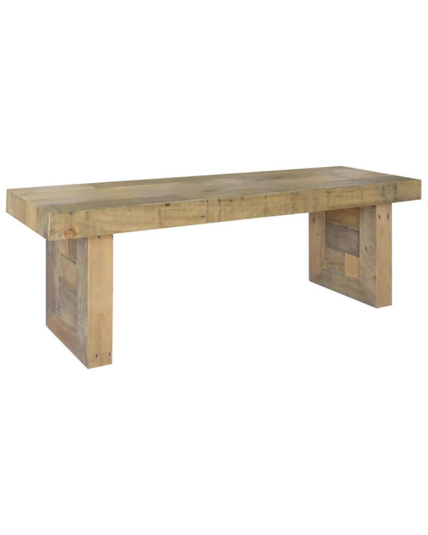 Kosas Home Norman Reclaimed Pine 71in Bench Accent Chairs 3 Kosas Home Norman Reclaimed Pine 71in Bench Accent Chairs